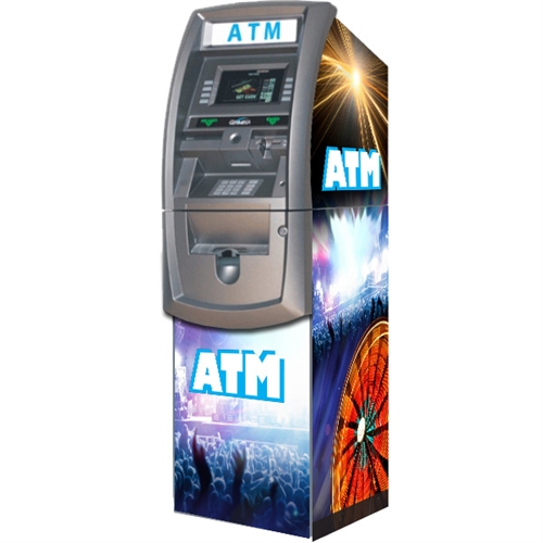 Custom branded ATM machine